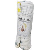 Wholesale - Muslin Baby Blanket- Blue Moon C/P 50, UPC: 885114881161
